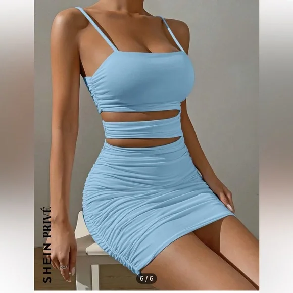 Baby Blue Dress - Picture 2 of 2